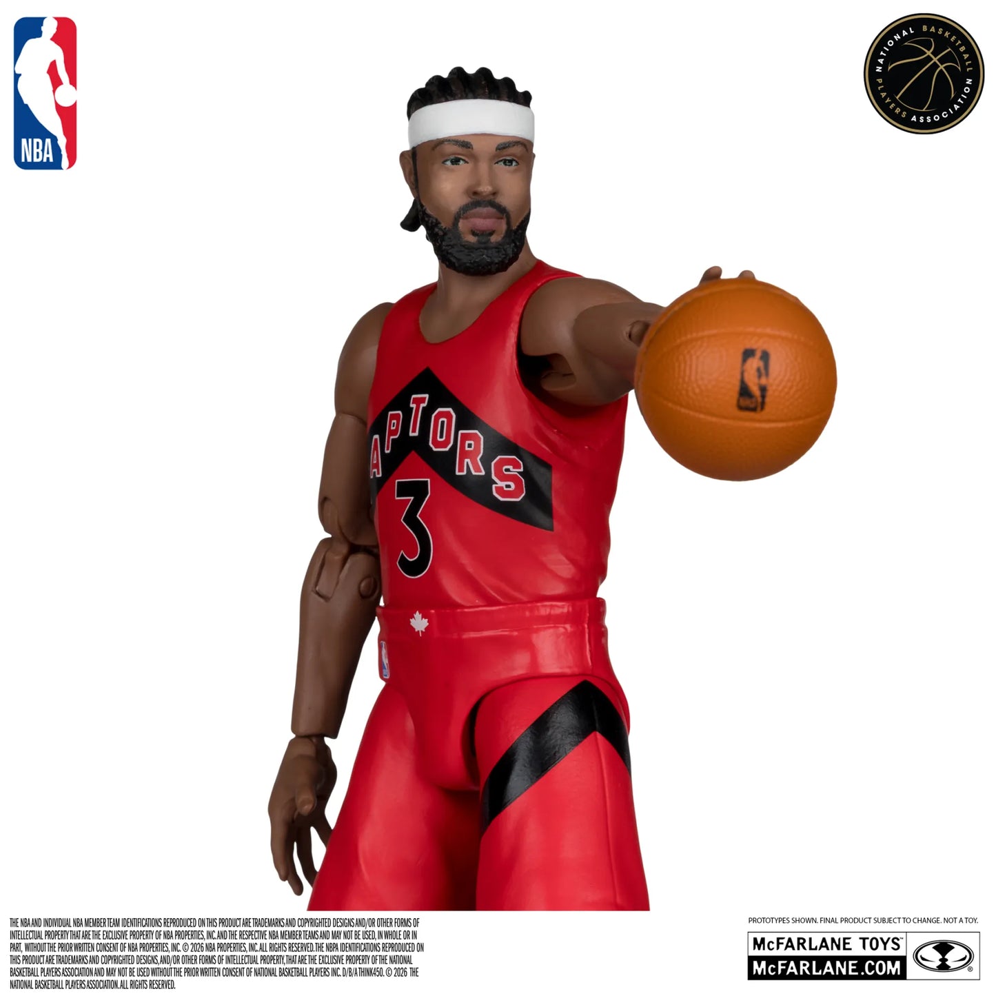MCFARLANE TOYS 25 NBA 6INCH ARTICULATED S WV1- BRANDON INGRAM (TORONTO RAPTORS) ACTION FIGURE 15 cm