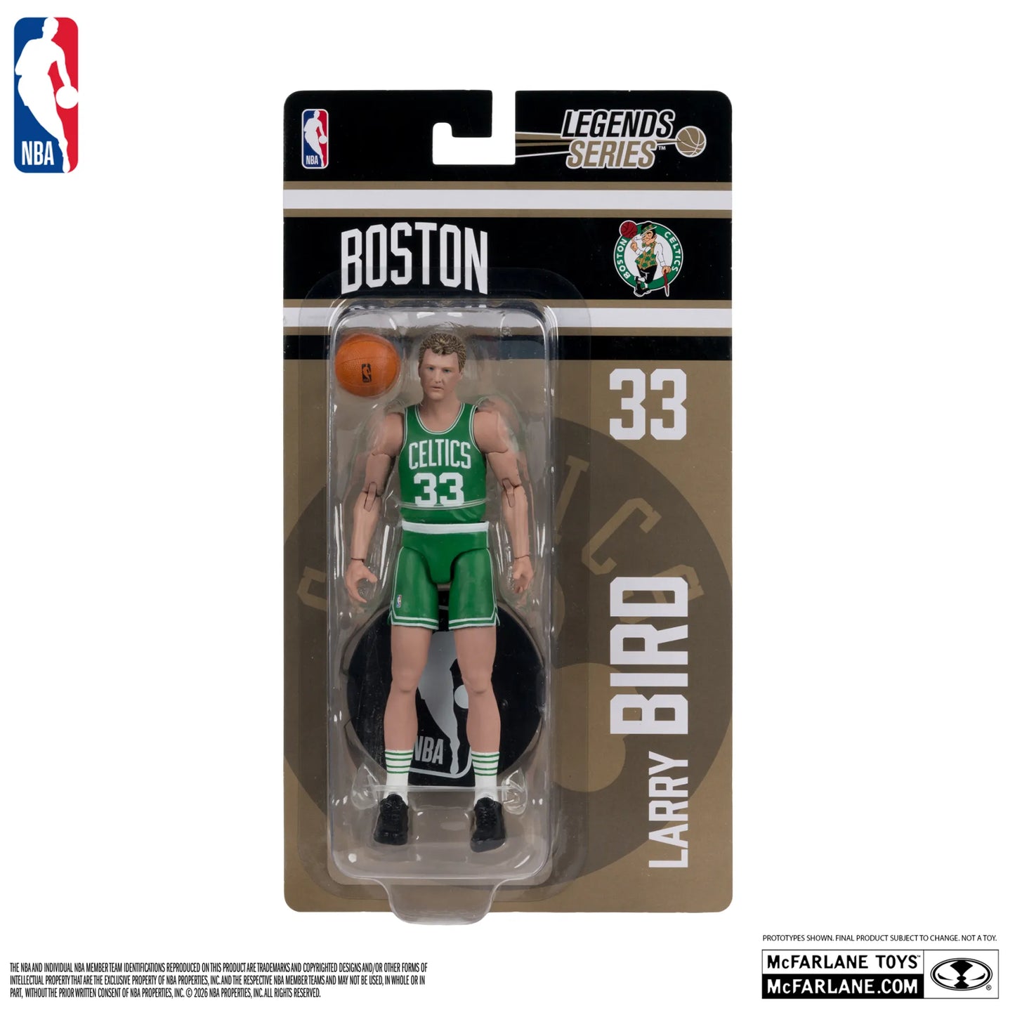 MCFARLANE TOYS 25 NBA 6INCH ARTICULATED S LARRY BIRD (LEGENDS SERIES) ACTION FIGURE 15 cm