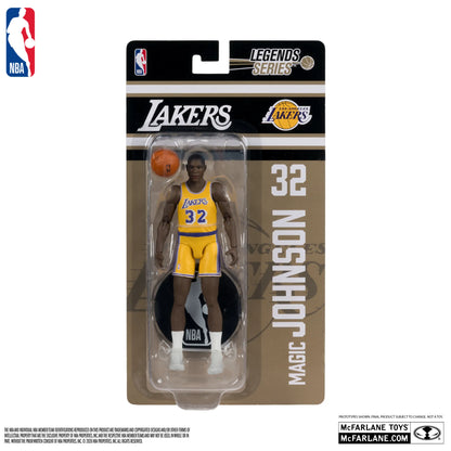 MCFARLANE TOYS 25 NBA 6INCH ARTICULATED S EARVIN MAGIC JOHNSON (LEGENDS SERIES) ACTION FIGURE 15 cm