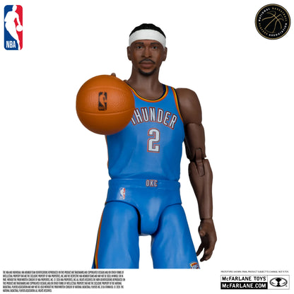 MCFARLANE TOYS 25 NBA 6INCH ARTICULATED S WV1 SHAI GILGEOUS-ALEXANDER (OKLAHOMA CITY THUNDER) ACTION FIGURE 15 cm