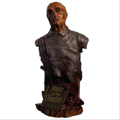 TRICK OR TREAT STUDIOS HOUSE CEMENTERY DR FREUDSTEIN BUST BUSTO 25 cm