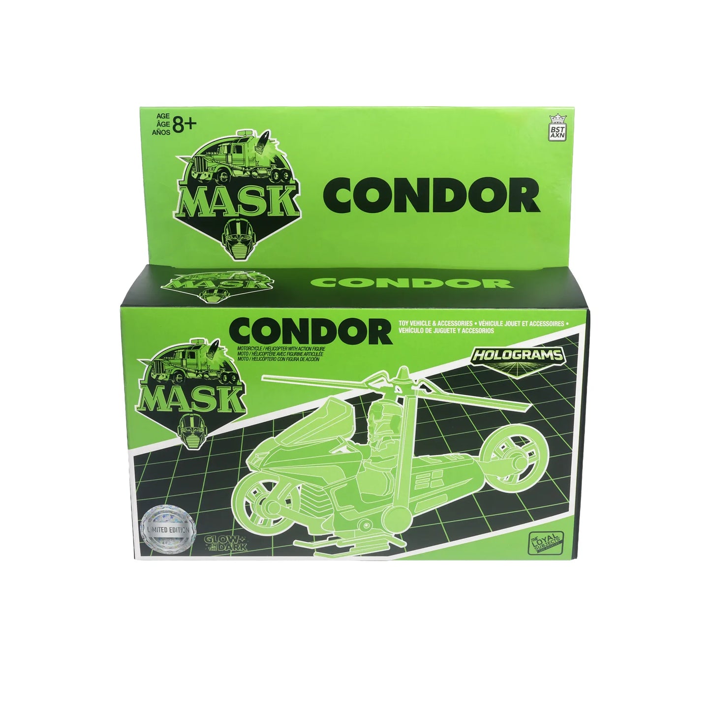 THE LOYAL SUBJECTS 2026 - DC M. .S.K. CONDOR HOLOGRAM EDITION SC 2026 EXCLUSIVE REPLICA 7 cm EXCLUSIVE
