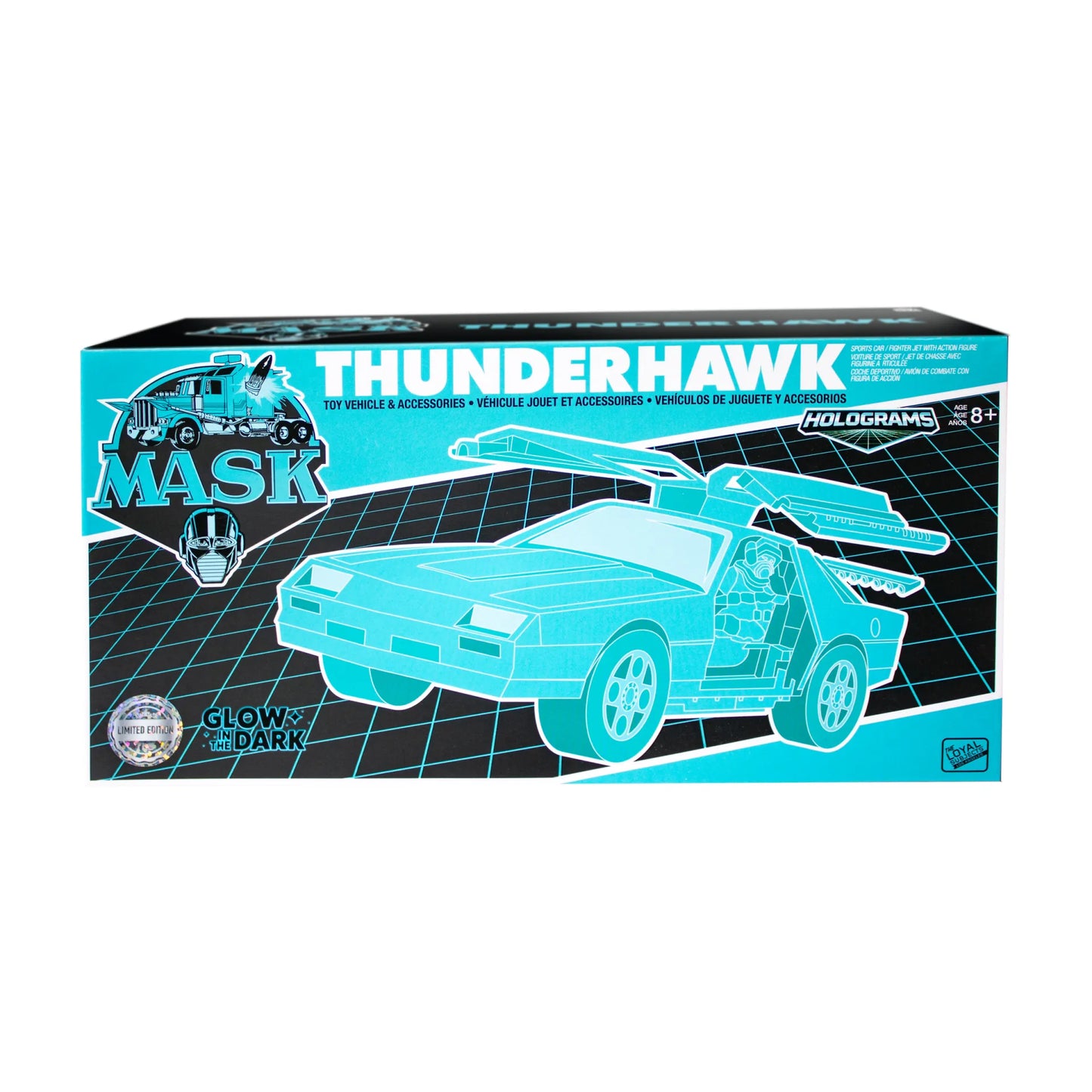THE LOYAL SUBJECTS 2026 - DC M. .S.K. THUNDERHAWK HOLOGRAM EDITION SC 2026 EXCLUSIVE REPLICA 18 cm EXCLUSIVE