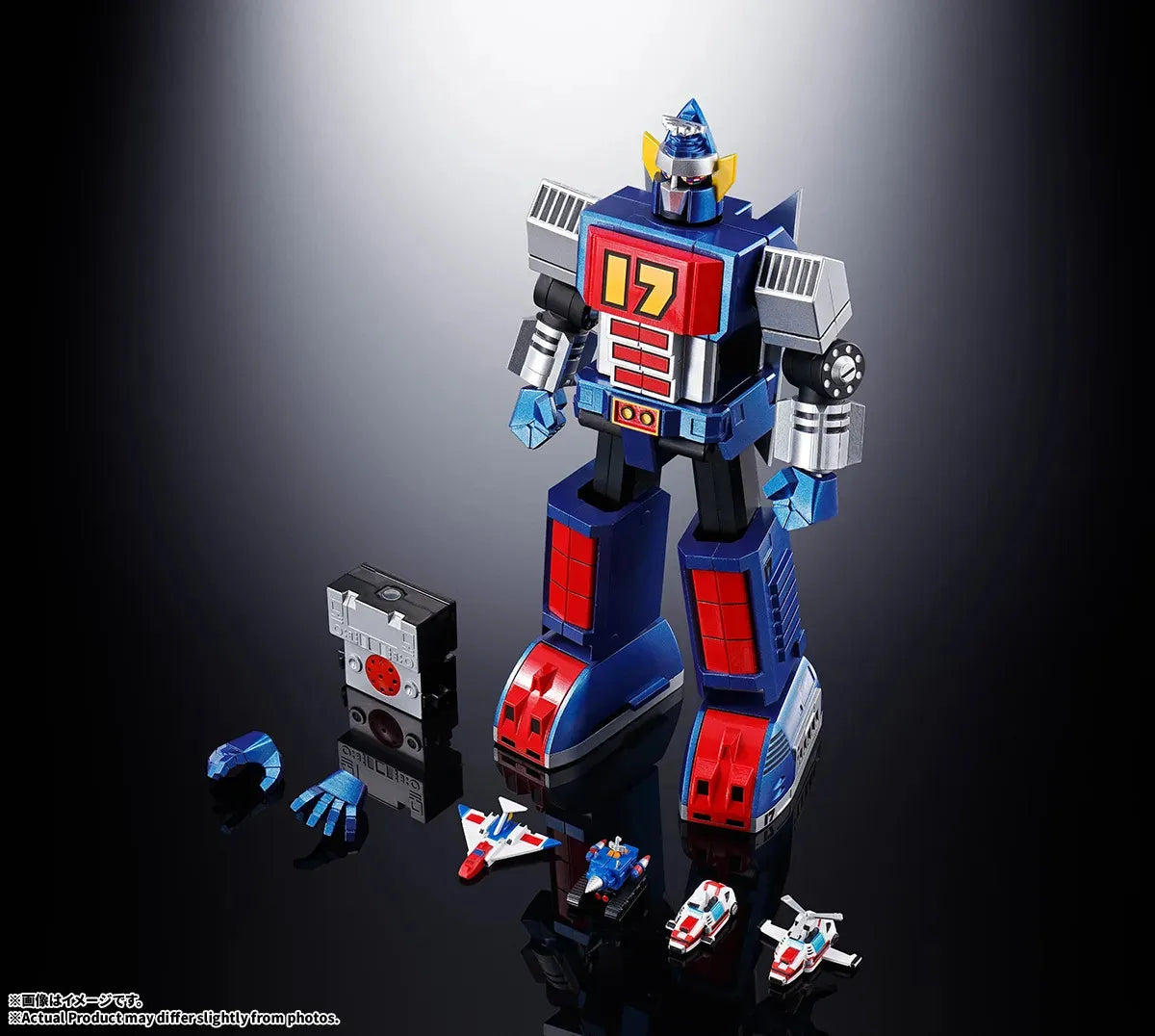 BANDAI GX-101S DAITETSUJIN 17 & 18 GRAVITON BOX ACTION FIGURE 18 cm