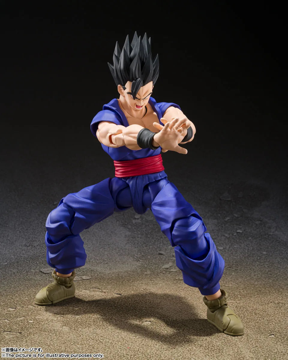 BANDAI - DRAGON BALL SUPER SHF HERO ULTIMATE GOHAN RERUN ACTION FIGURE 14 cm