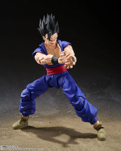 BANDAI - DRAGON BALL SUPER SHF HERO ULTIMATE GOHAN RERUN ACTION FIGURE 14 cm