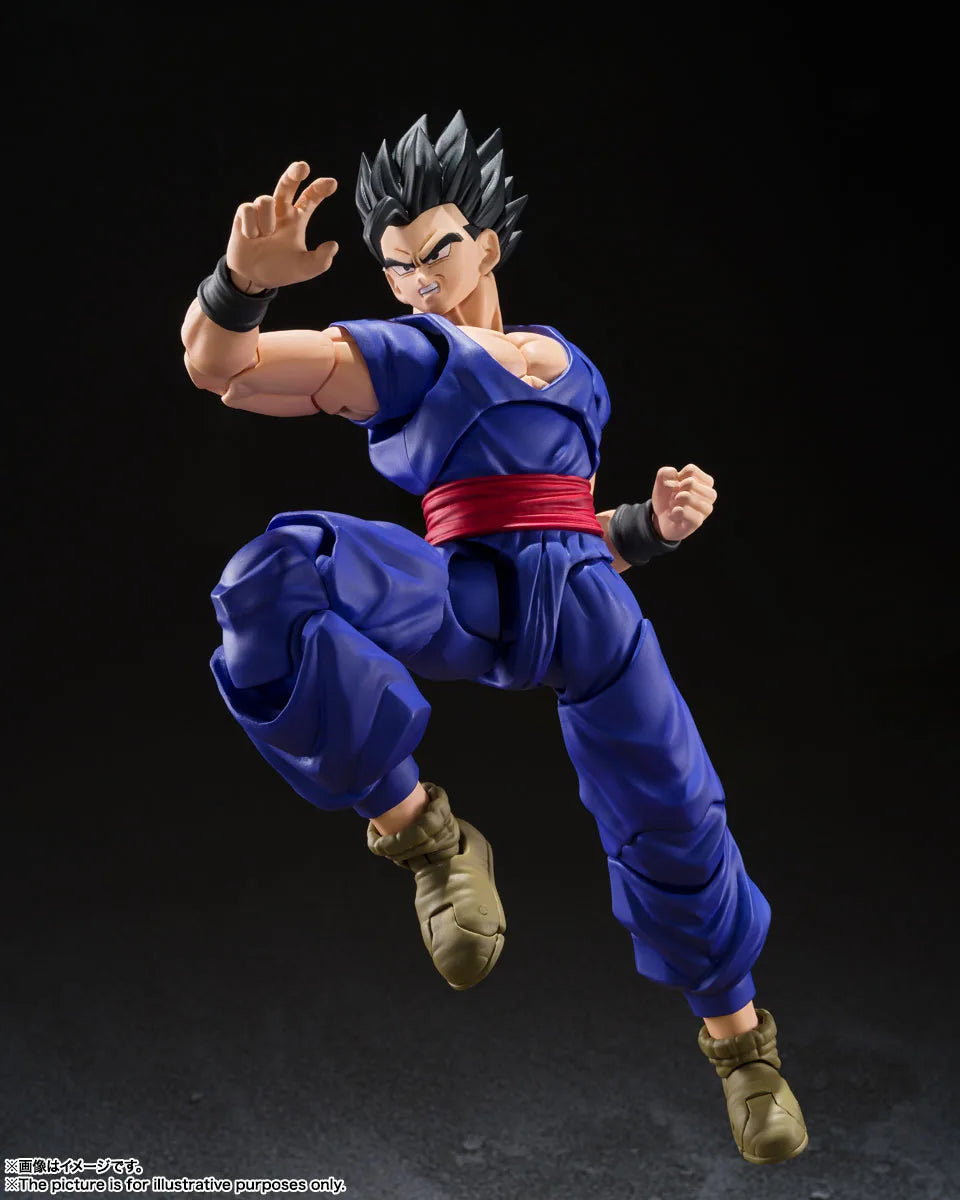 BANDAI - DRAGON BALL SUPER SHF HERO ULTIMATE GOHAN RERUN ACTION FIGURE 14 cm