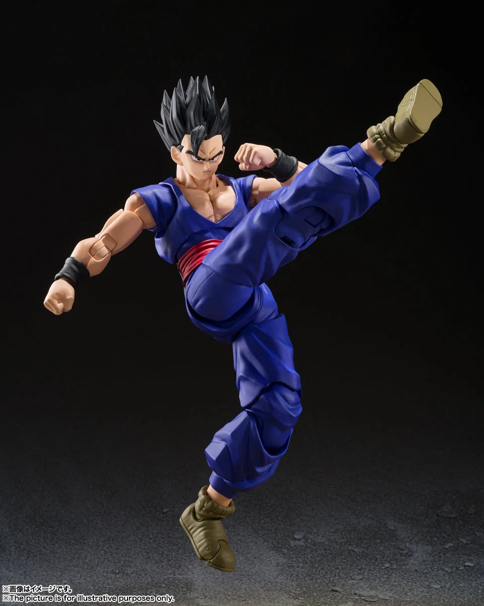 BANDAI - DRAGON BALL SUPER SHF HERO ULTIMATE GOHAN RERUN ACTION FIGURE 14 cm