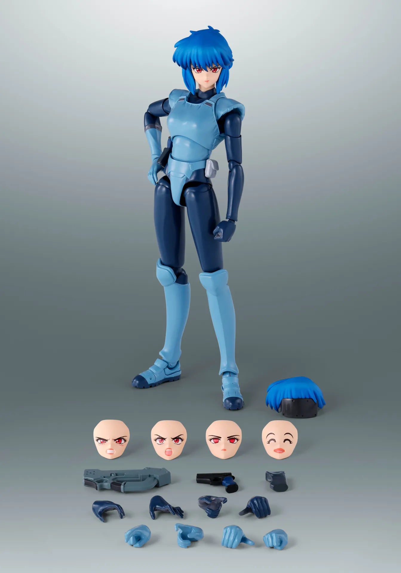 BANDAI - GHOST IN THE SHELL S.H.FIGUARTS GHOST SHELL MOTOKO KUSANAGI ACTION FIGURE 14 cm