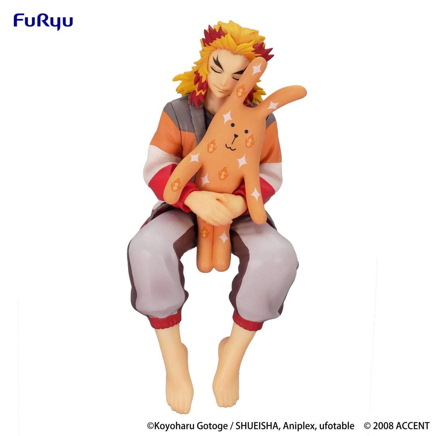 FURYU RENGOKU - DEMON SLAYER KYOJUROXCRAFTHOLIC NOODLE STOPPER FIGURA 13 cm