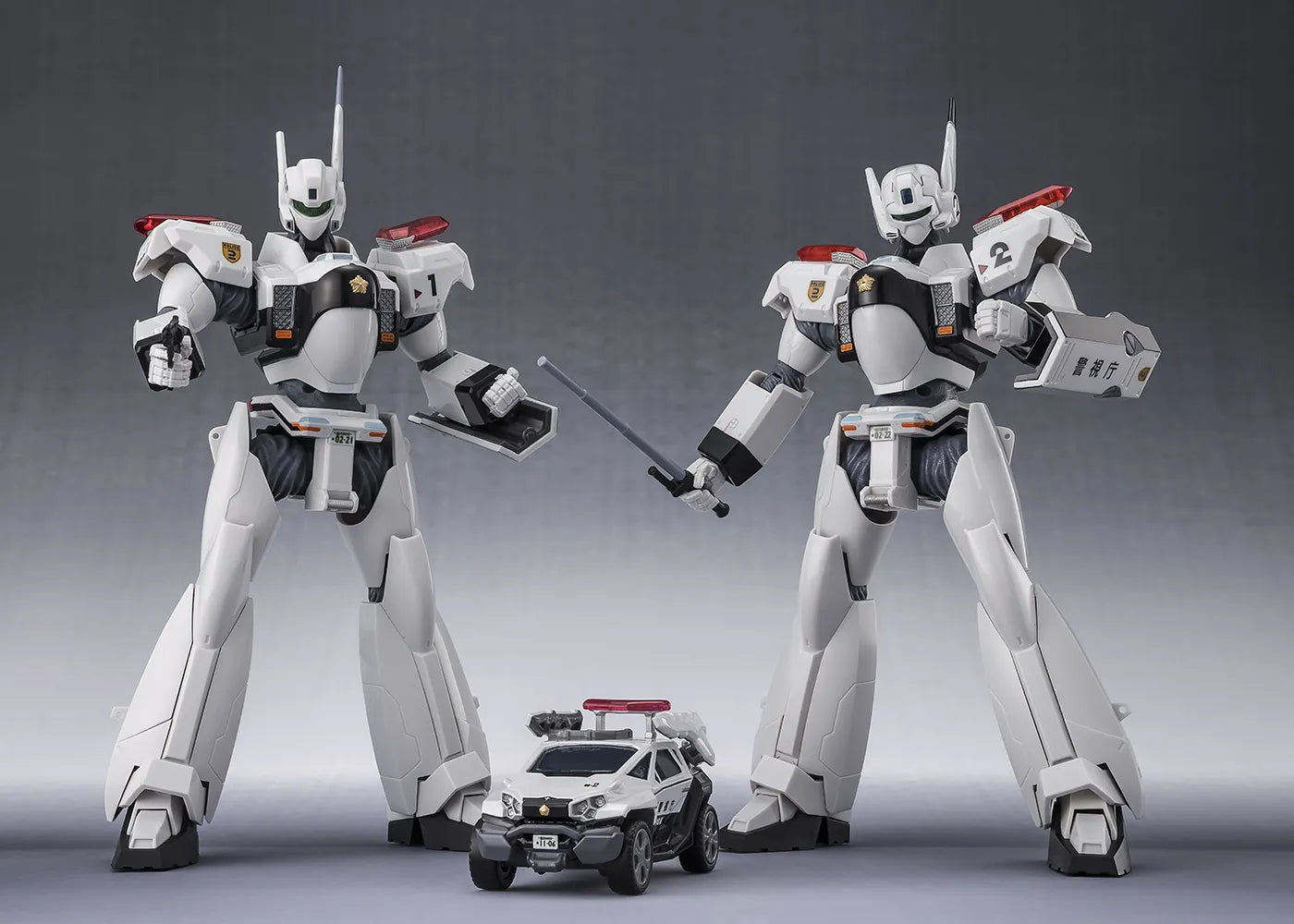 BANDAI MOBILE POLICE PATLABOR EZY INGRAM PLUS AV-98 PLUS ROBOT SPIRITS ACTION FIGURE 12.5 cm