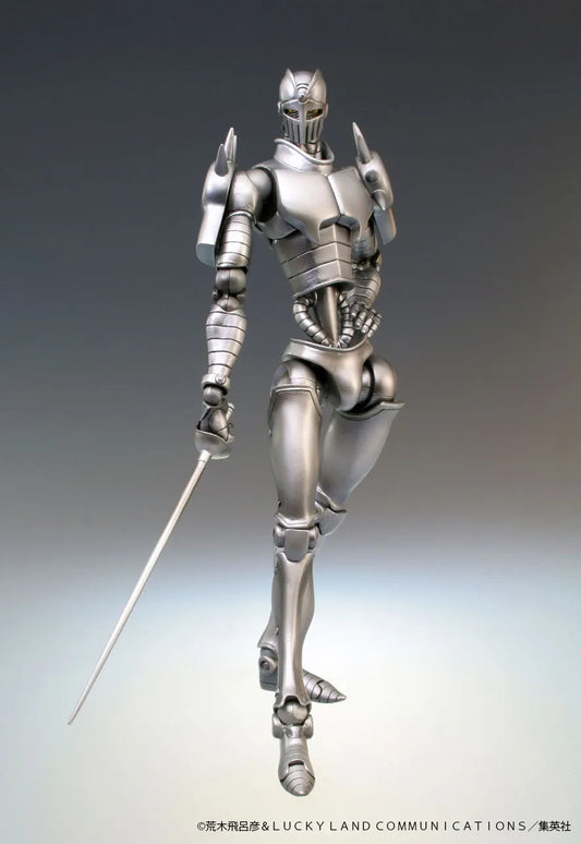 MEDICOS - JOJO'S BIZARRE ADVENTURE JOJO BIZARRE ADVENTURE SILVER CHARIOT CHOZOKADO RERUN ACTION FIGURE 16 cm