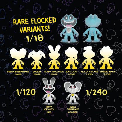 MCFARLANE TOYS 25 POPPY PLAYTIME BLIND BOX WAVE 2 DISPLAY (12) MINI FIGURA 6.25 cm