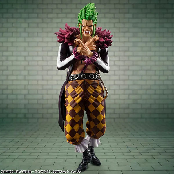 MEGAHOUSE - ONE PIECE P.O.P LIMITED ED BARTOLOMEO CANNIBAL REPEAT STATUA 24 cm