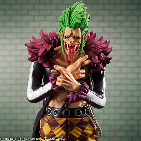 MEGAHOUSE - ONE PIECE P.O.P LIMITED ED BARTOLOMEO CANNIBAL REPEAT STATUA 24 cm