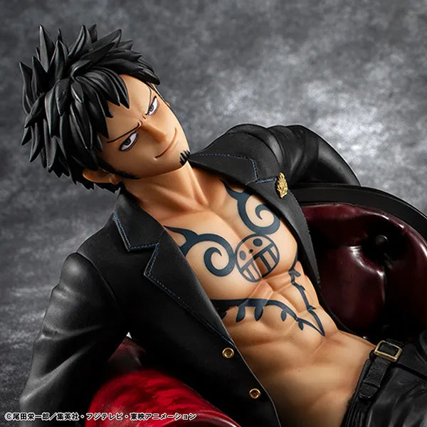 MEGAHOUSE LAW - ONE PIECE P.O.P "S.O.C" TRAFALGAR VER.R STATUA 28 cm