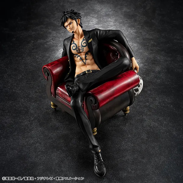 MEGAHOUSE LAW - ONE PIECE P.O.P "S.O.C" TRAFALGAR VER.R STATUA 28 cm