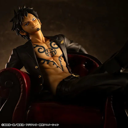 MEGAHOUSE LAW - ONE PIECE P.O.P "S.O.C" TRAFALGAR VER.R STATUA 28 cm