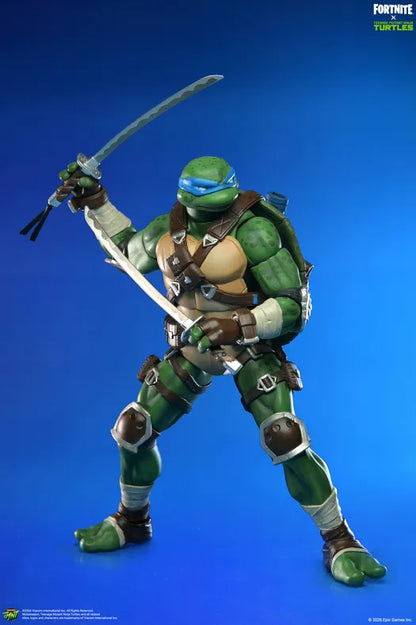 NECA - TEENAGE MUTANT NINJA TURTLES TEENAGE MUTANT NINJA TURTLES FORTNITE LEONARDO ACTION FIGURE 17 cm