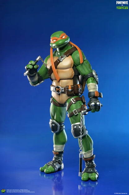 NECA - TEENAGE MUTANT NINJA TURTLES TEENAGE MUTANT NINJA TURTLES FORTNITE MICHELANGELO ACTION FIGURE 17 cm