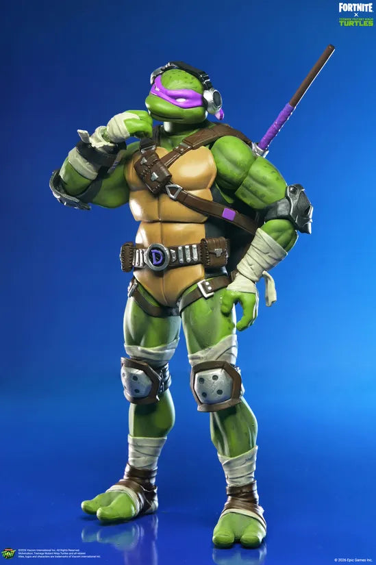NECA - TEENAGE MUTANT NINJA TURTLES TEENAGE MUTANT NINJA TURTLES FORTNITE DONATELLO ACTION FIGURE 17 cm