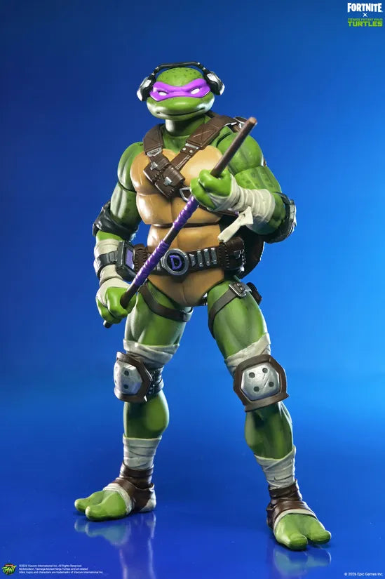 NECA - TEENAGE MUTANT NINJA TURTLES TEENAGE MUTANT NINJA TURTLES FORTNITE DONATELLO ACTION FIGURE 17 cm