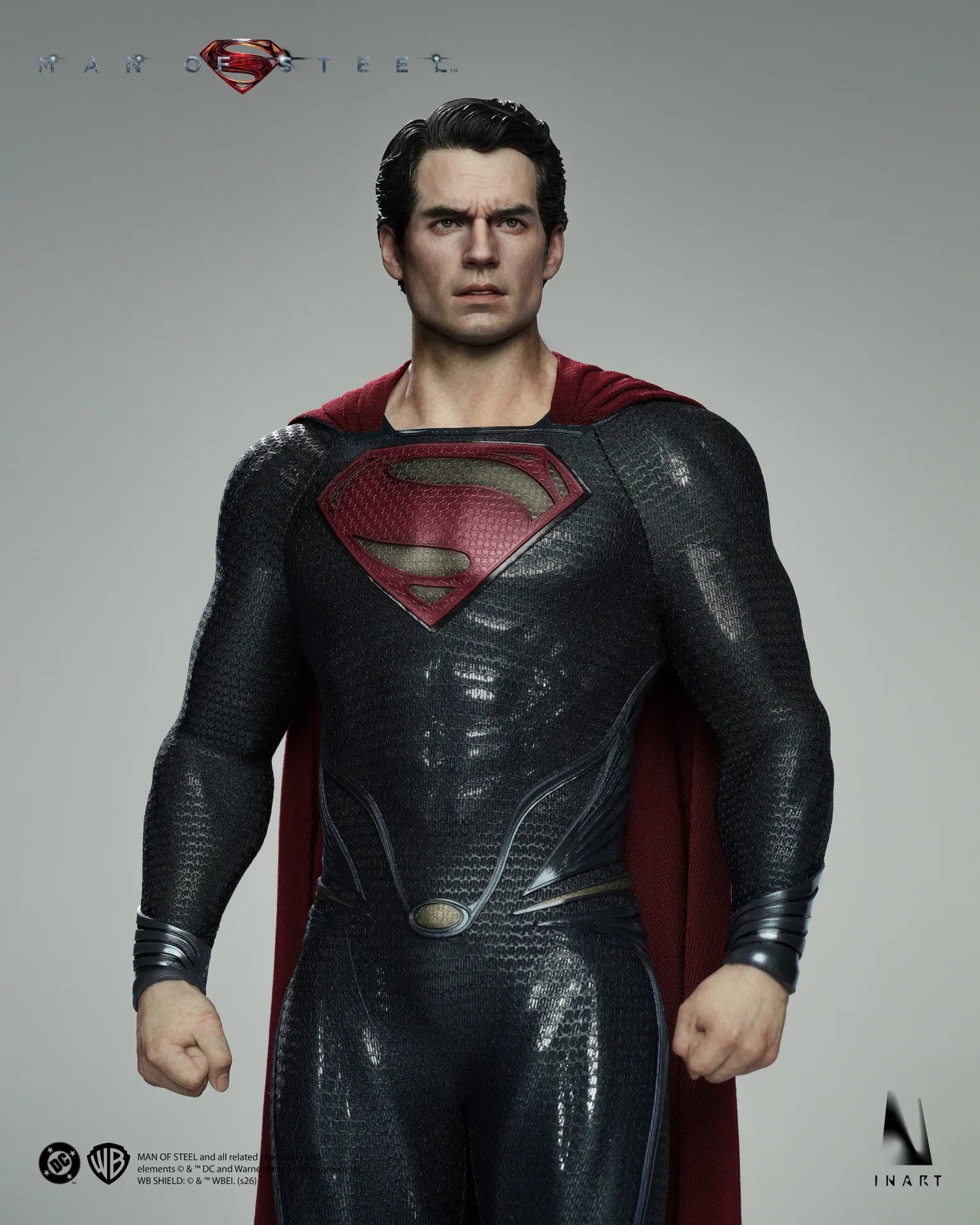 INART - DC COMICS MAN STEEL SUPERMAN COLLECTIBLE 1/6 ACTION FIGURE 32 cm