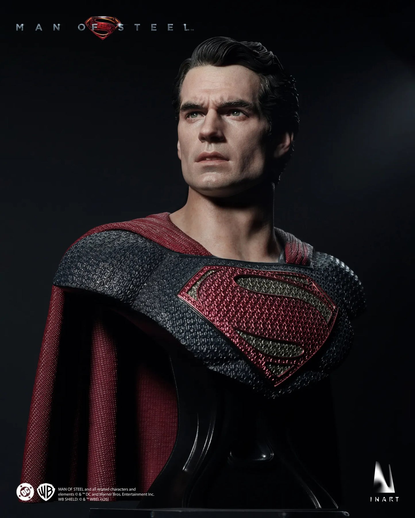 INART - DC COMICS MAN STEEL SUPERMAN COLLECTIBLE 1/6 ACTION FIGURE 32 cm
