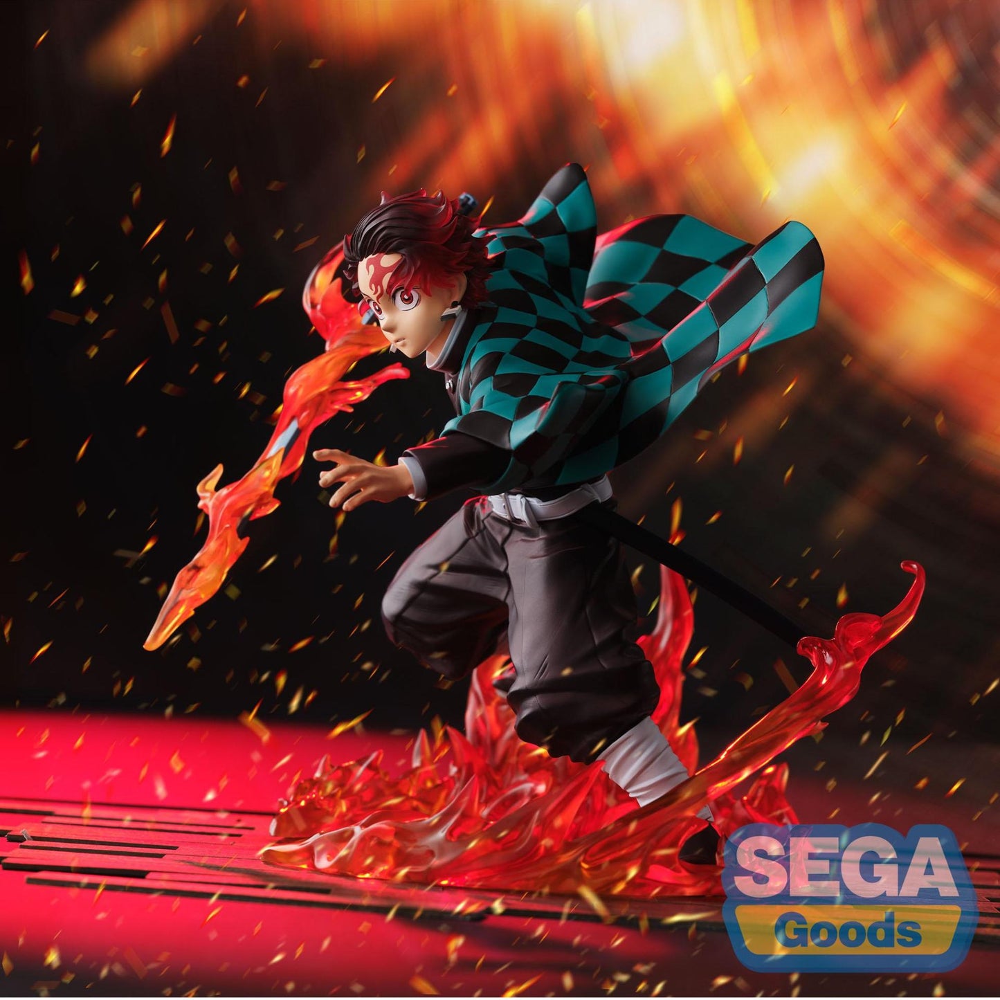 SEGA TANJIRO - DEMON SLAYER FIGURIZMA KAMADO TRANSPARENT WORLD FIGURA 18 cm