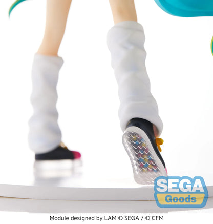 SEGA - HATSUNE MIKU FIGURIZMA PROJECT DIVA MEGA 39S HATSUNE MIKU CATCH WAVE FIGURA 25 cm