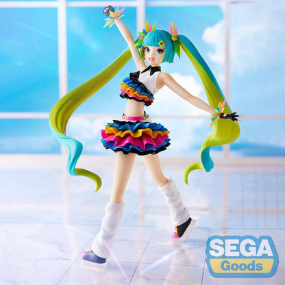 SEGA - HATSUNE MIKU FIGURIZMA PROJECT DIVA MEGA 39S HATSUNE MIKU CATCH WAVE FIGURA 25 cm