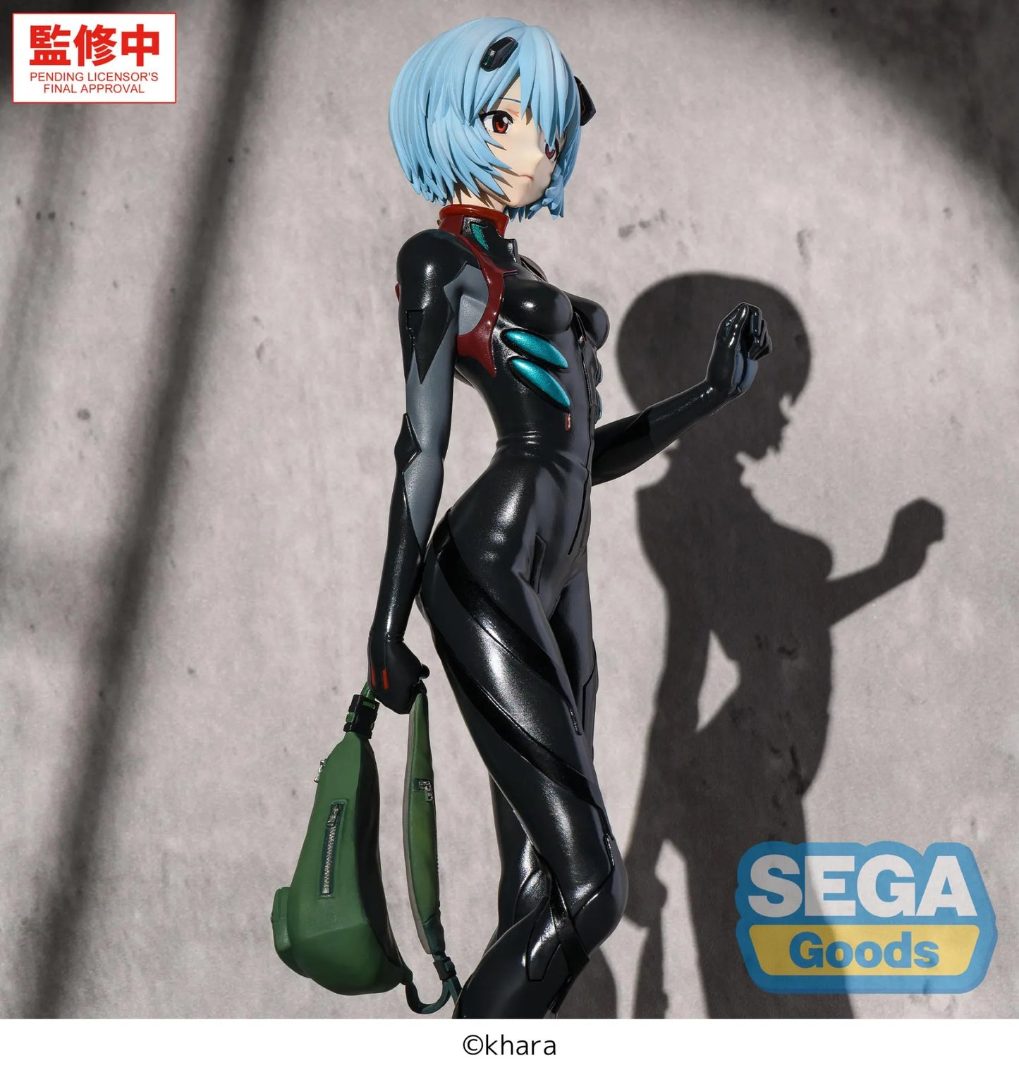 SEGA REI & AYANAMI - EVANGELION FIGURIZMA PLUGSUIT FIGURA 25 cm