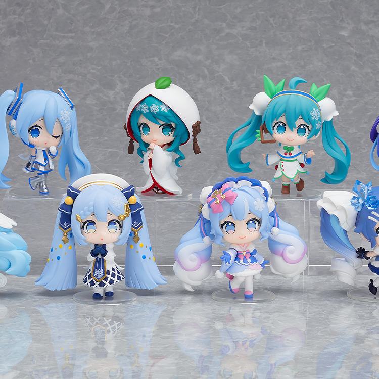 GOOD SMILE COMPANY - HATSUNE MIKU SNOW MIKU ALL STARS COLLECTION VOL 2 BLIND BOX (8) MINI FIGURA 7 cm