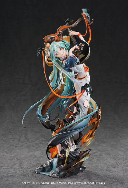 GOOD SMILE COMPANY - HATSUNE MIKU HATSUNE MIKU SHIMIAN MAIFU ST RERUN 1/7 FIGURA 29 cm