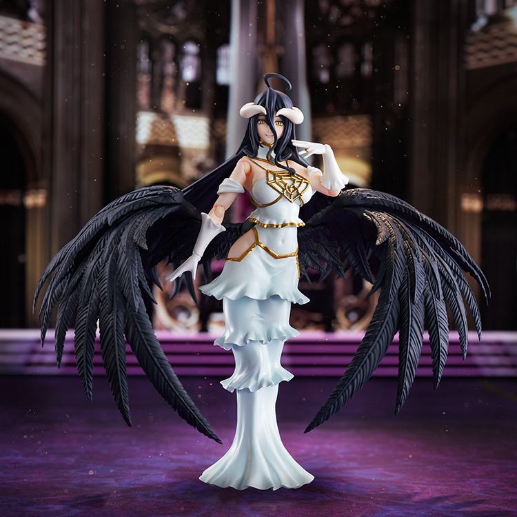 GOOD SMILE COMPANY - OVERLORD OVERLORD ALBEDO FIGMA ACTION FIGURE 16 cm