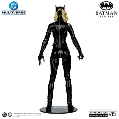 MCFARLANE TOYS 25 BATMAN & CATWOMAN - DC THEATRICAL DLX 7INCH WV5 BATTLE DAMAGED ( RETURNS) ACTION FIGURE 17 cm