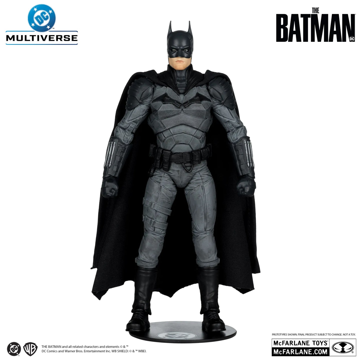 MCFARLANE TOYS 25 BATMAN - DC THEATRICAL DLX 7INCH WV5 (BATMAN 2022) ACTION FIGURE 17 cm
