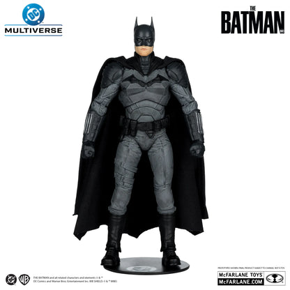 MCFARLANE TOYS 25 BATMAN - DC THEATRICAL DLX 7INCH WV5 (BATMAN 2022) ACTION FIGURE 17 cm