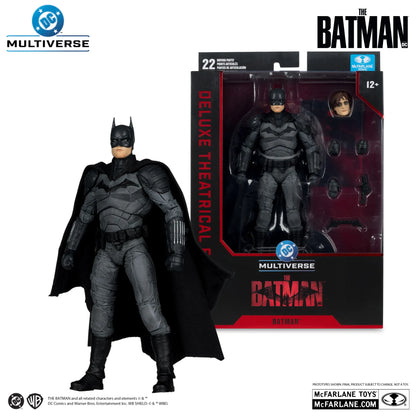 MCFARLANE TOYS 25 BATMAN - DC THEATRICAL DLX 7INCH WV5 (BATMAN 2022) ACTION FIGURE 17 cm