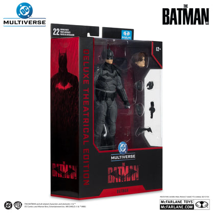 MCFARLANE TOYS 25 BATMAN - DC THEATRICAL DLX 7INCH WV5 (BATMAN 2022) ACTION FIGURE 17 cm
