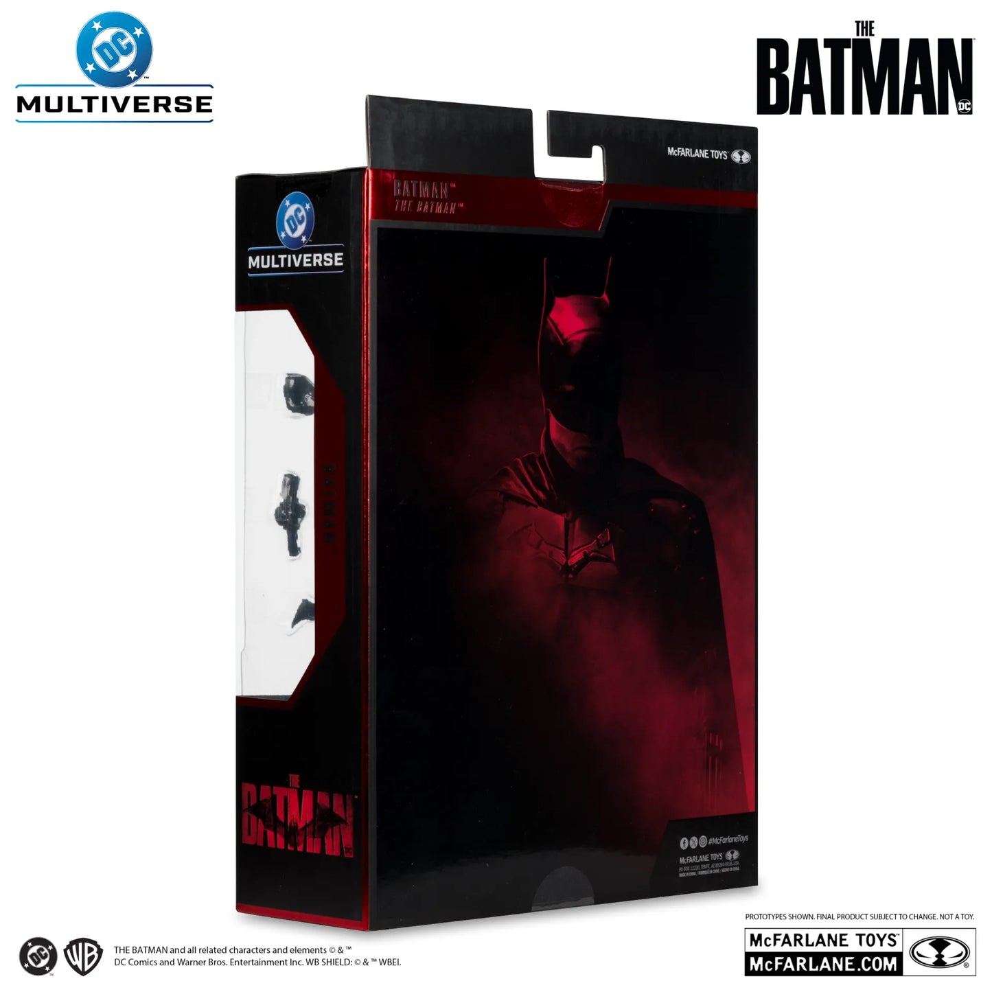 MCFARLANE TOYS 25 BATMAN - DC THEATRICAL DLX 7INCH WV5 (BATMAN 2022) ACTION FIGURE 17 cm