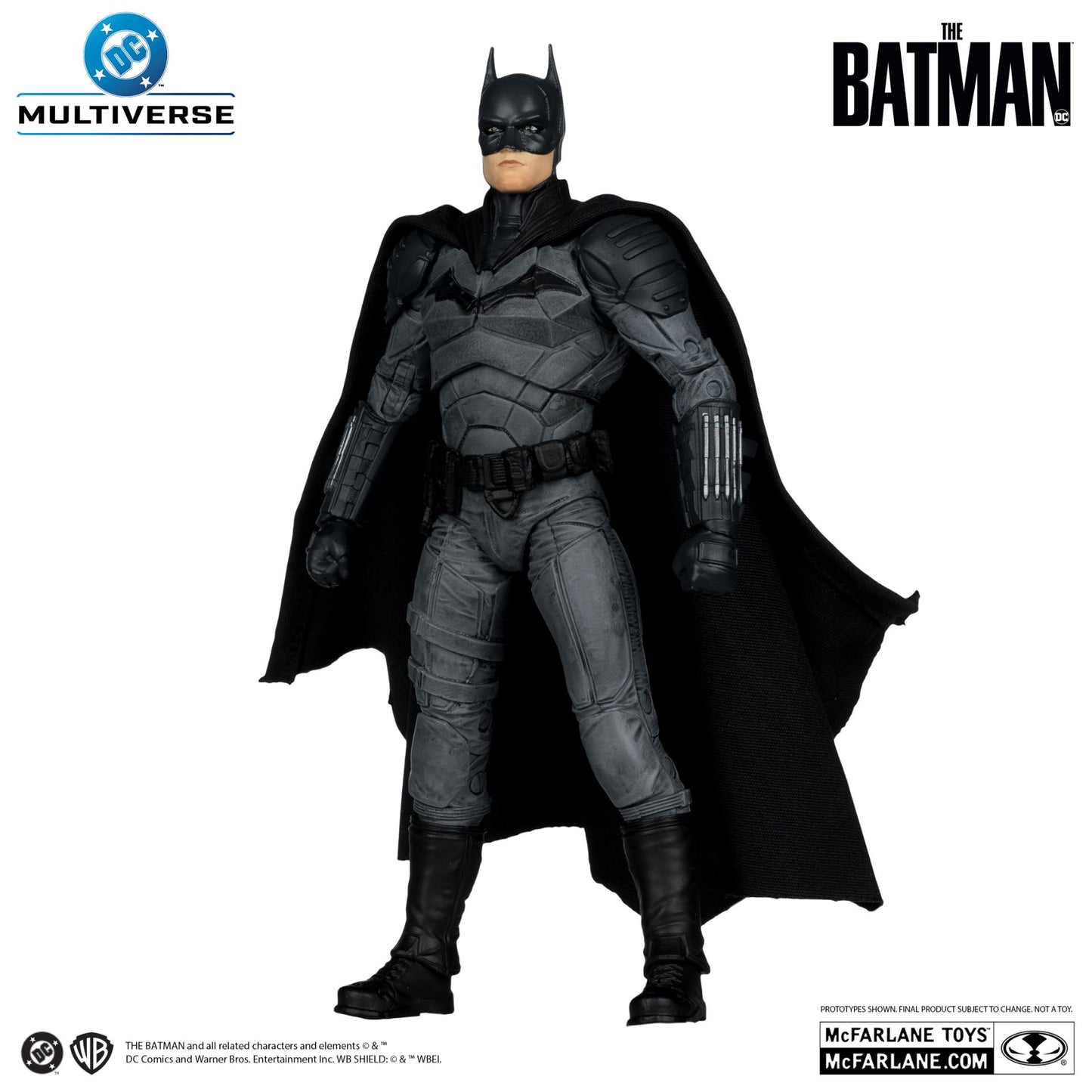 MCFARLANE TOYS 25 BATMAN - DC THEATRICAL DLX 7INCH WV5 (BATMAN 2022) ACTION FIGURE 17 cm