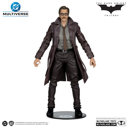 MCFARLANE TOYS 25 - DC THEATRICAL DLX 7INCH WV5 COMMISSIONER GORDON DARK KNIGHT ACTION FIGURE 17 cm