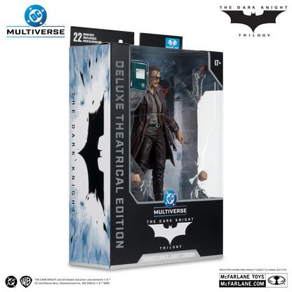 MCFARLANE TOYS 25 - DC THEATRICAL DLX 7INCH WV5 COMMISSIONER GORDON DARK KNIGHT ACTION FIGURE 17 cm