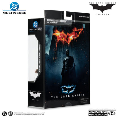 MCFARLANE TOYS 25 - DC THEATRICAL DLX 7INCH WV5 COMMISSIONER GORDON DARK KNIGHT ACTION FIGURE 17 cm