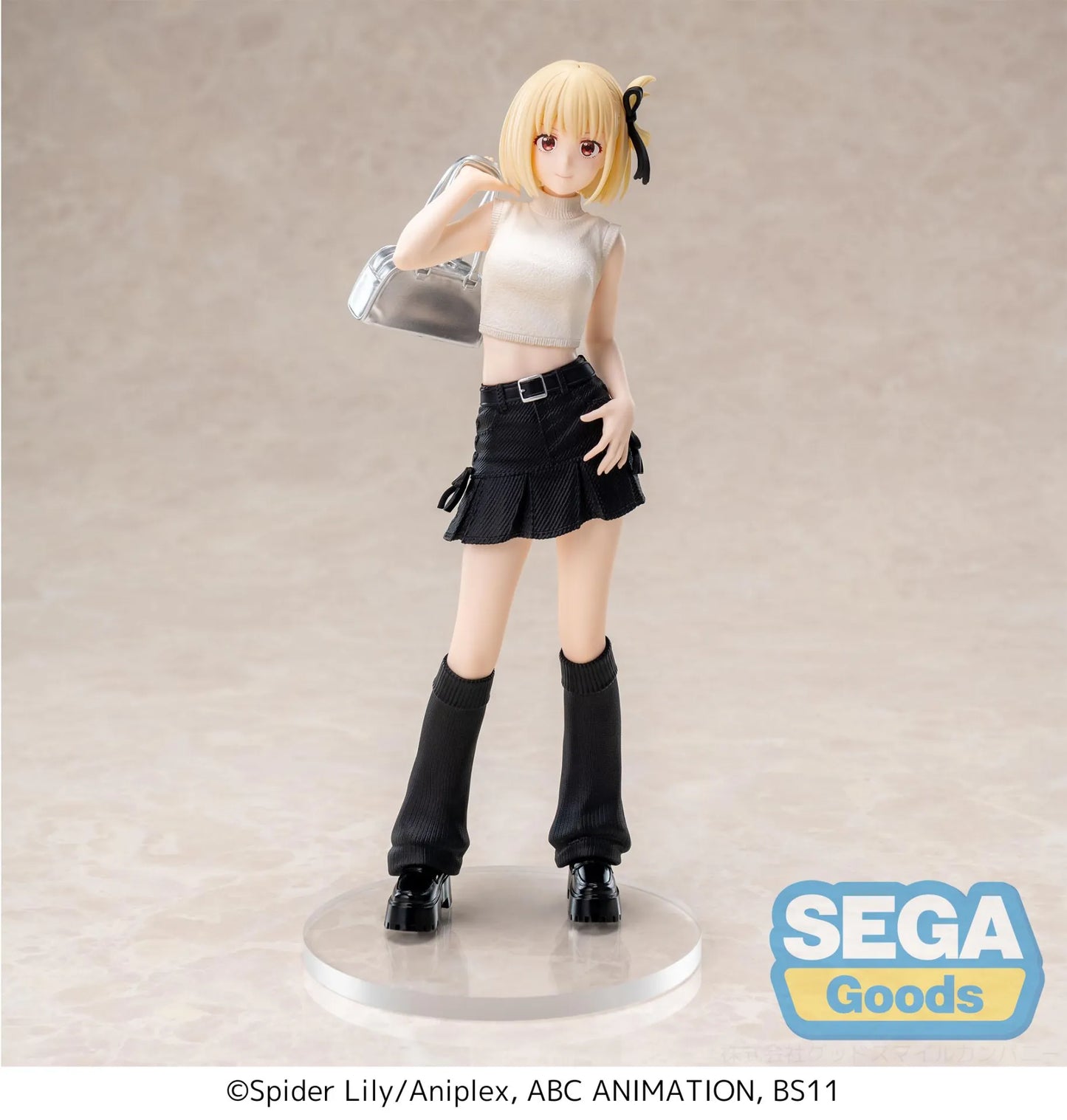 SEGA - LYCORIS RECOIL LYCORIS RECOIL CHISATO NISHIKIGI STREET SNAP HIGH PREMIUM FIGURA 20 cm