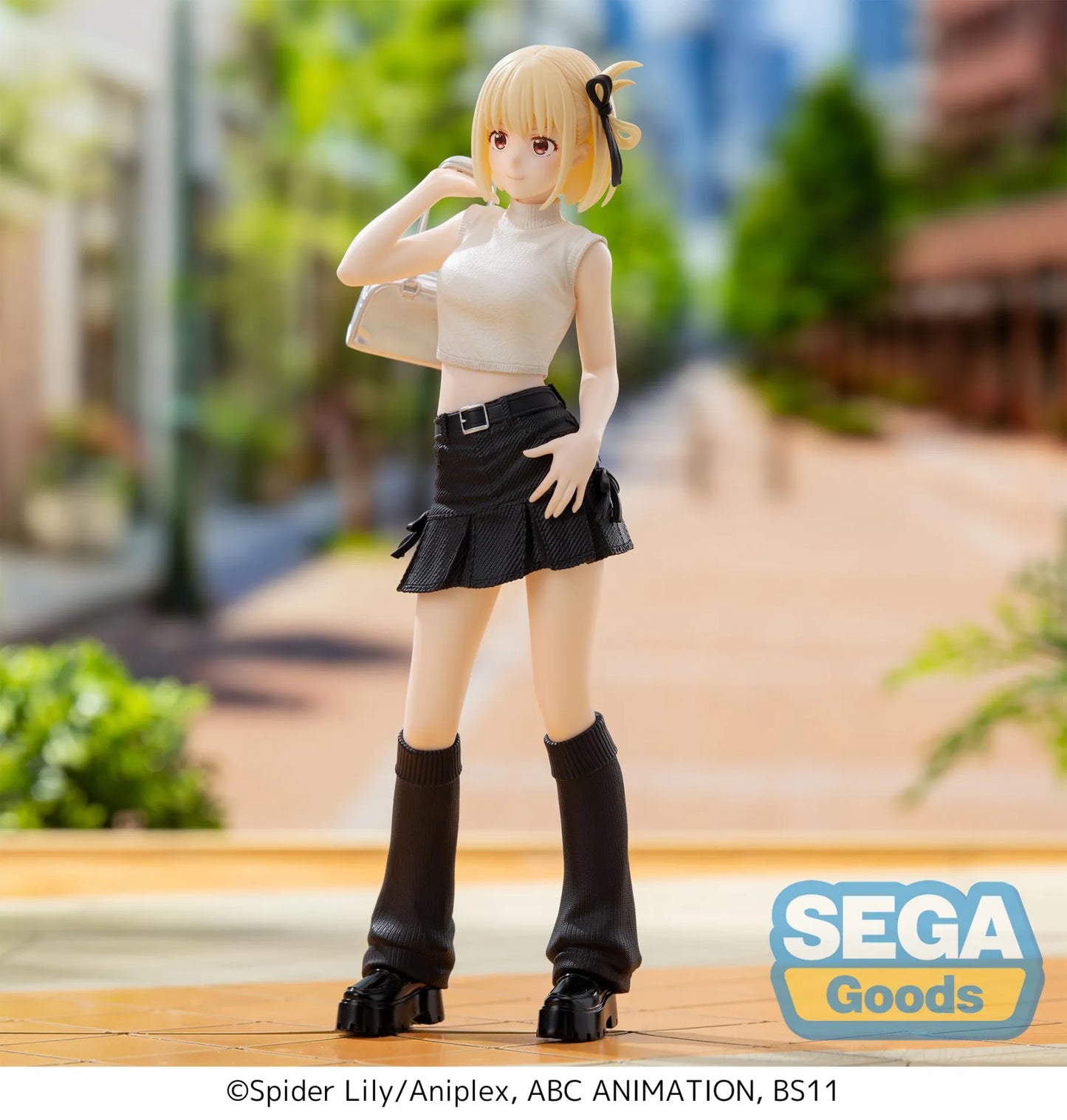 SEGA - LYCORIS RECOIL LYCORIS RECOIL CHISATO NISHIKIGI STREET SNAP HIGH PREMIUM FIGURA 20 cm