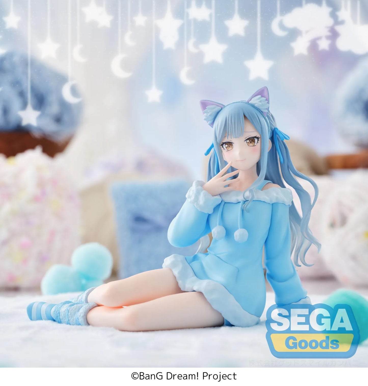 SEGA BANG DREAM SAKIKO TOGAWA PAJAMA PARTY YUMEMIRIZE FIGURA 14 cm