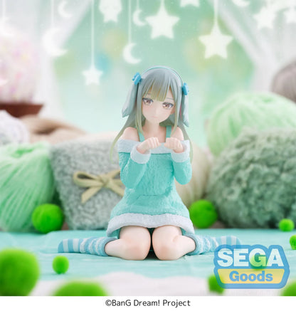 SEGA BANG DREAM MUTSUMI WAKABA PAJAMA PARTY YUMEMIRIZE FIGURA 12 cm
