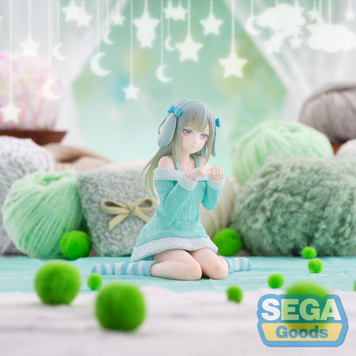 SEGA BANG DREAM MUTSUMI WAKABA PAJAMA PARTY YUMEMIRIZE FIGURA 12 cm